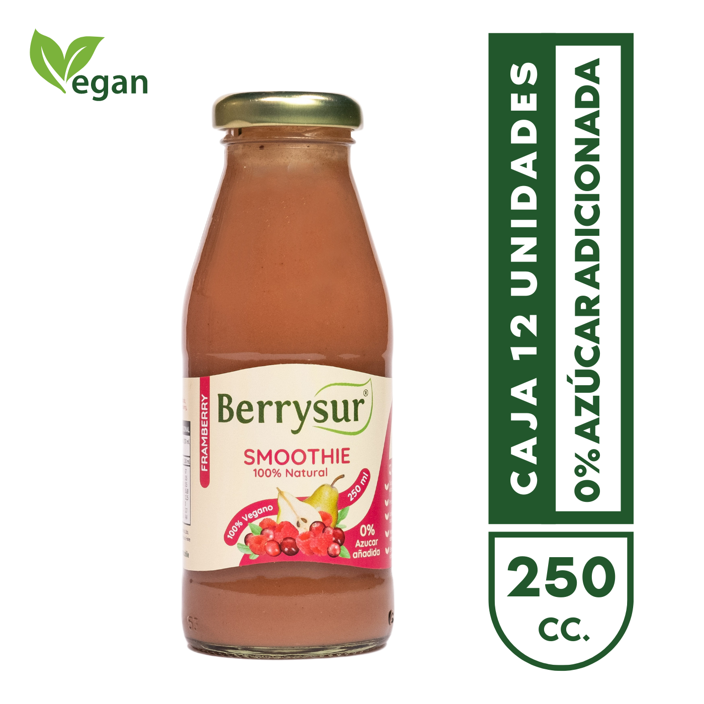 Smoothie Framberry 250 ml. - Pack 12 unidades