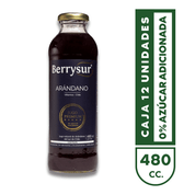 Jugo Arándano Premium 480 cc. - Caja 12 unidades