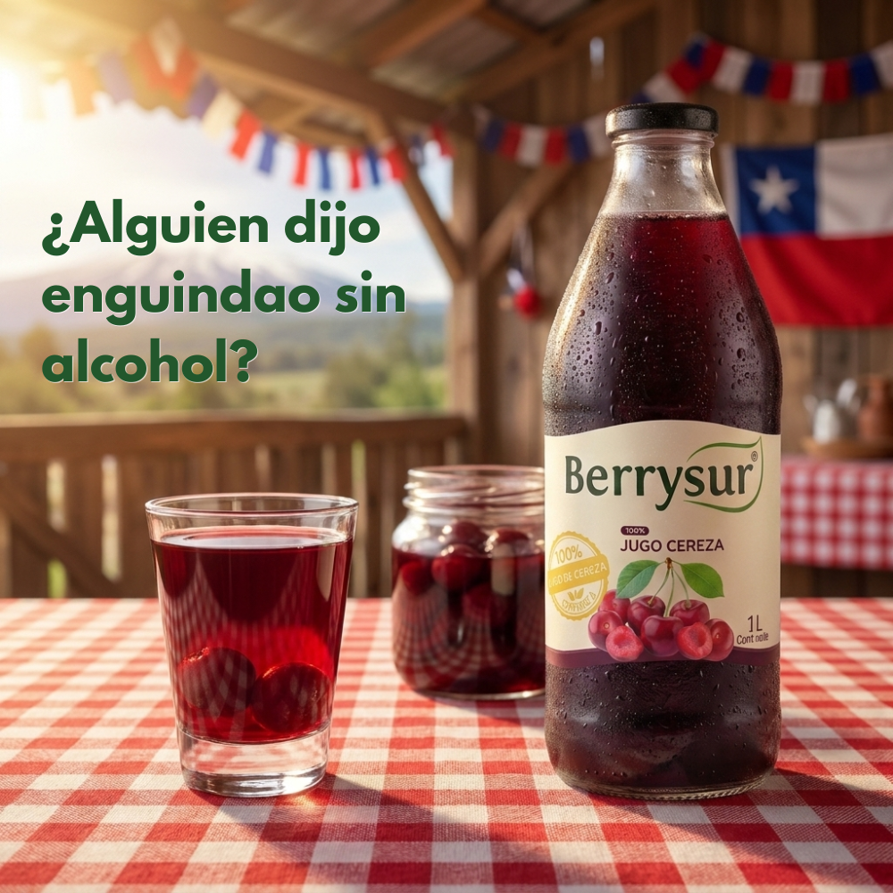 Caja Dieciochera Berrysur | 6 jugos de 1 litro