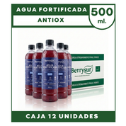 Agua Fortificada Anitox Maqui Arándano 500 ml - Caja 12 unidades
