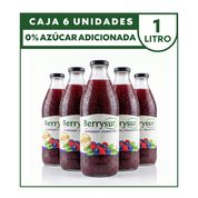 Jugo Arándano Frambuesa 1 lt. - Caja 6 unidades