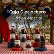 Caja Dieciochera Berrysur | 6 jugos de 1 litro