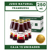 Jugo Frambuesa 250 cc. - Caja 12 unidades