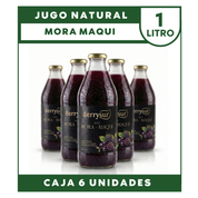 Jugo Mora Maqui 1 lt. - Caja 6 unidades