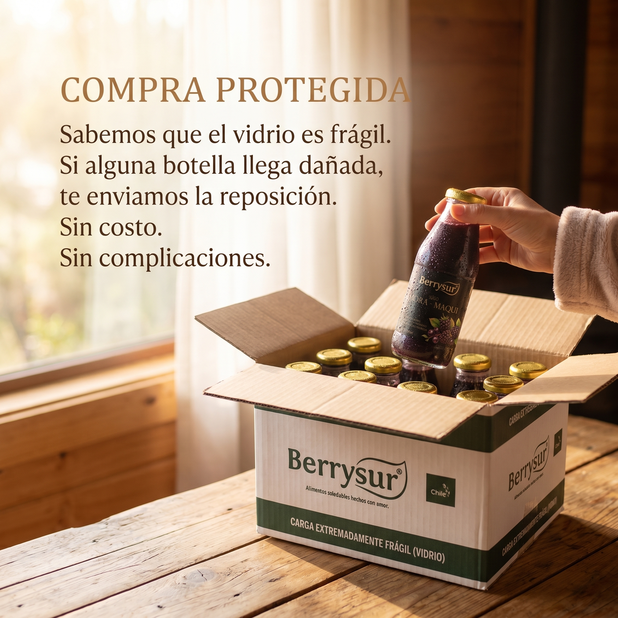 Jugo Mora Maqui 250 ml. - Caja 12 unidades