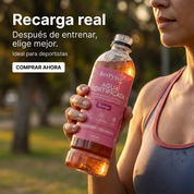 Agua Fortificada Recarga Cranberry Frambuesa 500 ml - Caja 12 unidades