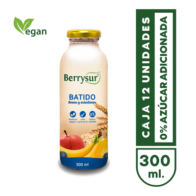 Batido con Arándanos 300 gr. - Pack 12 unidades