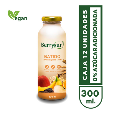 Batido con Frutos Secos 300 gr. - Pack 12 unidades