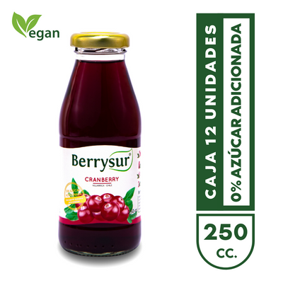 Jugo Cranberry 250 cc. - Pack 12 unidades