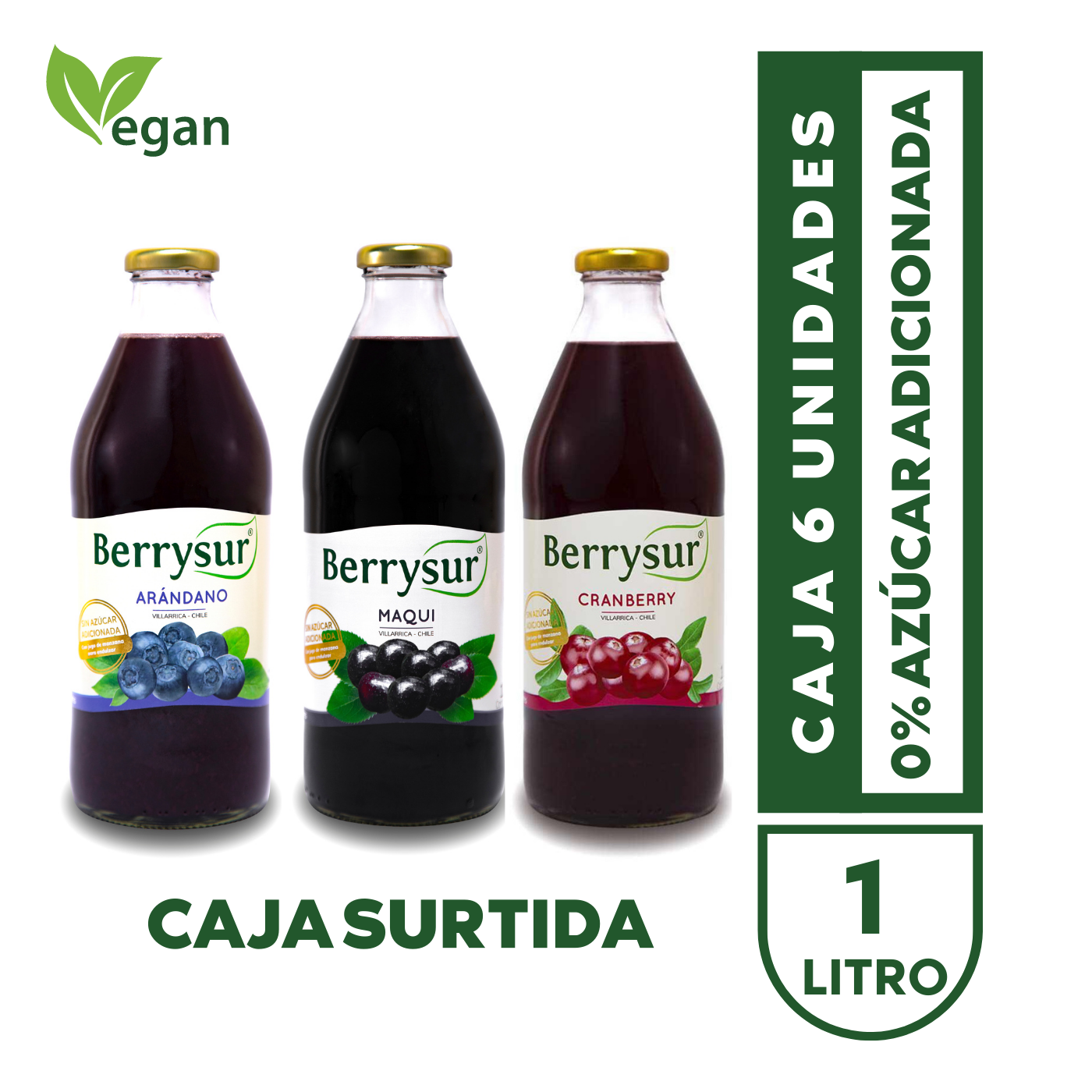 Mix Berries 1 lt. - Caja 6 unidades